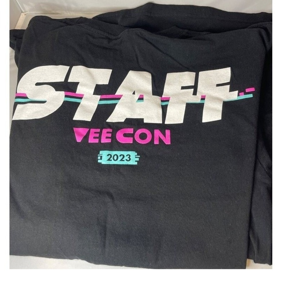 VEECON 2023 Staff T-shirt‎ Size (Large) Pre Owned